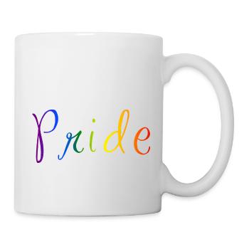 Trage deinen Stolz - Tasse - Weiß - Rechts