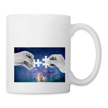 Jigsaw puzzle. - Mug - white - Right