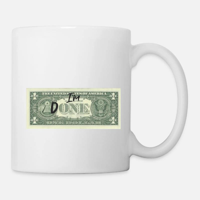Ich bin fertig - Tasse - Weiß
