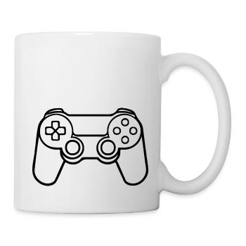 Controller Gaming Video Games Gamepad - Mug - white - Right