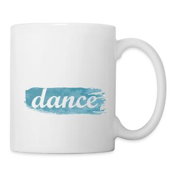 Dancing Dance Music - Tasse - Weiß - Rechts