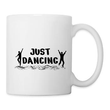 Dancing Dance Music - Tasse - Weiß - Rechts