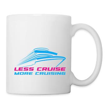 Cruise on the Loose. Less plan, more relaxation. - Mug - white - Right