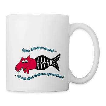 Guinea pig dog washed with all waters - Mug - white - Right