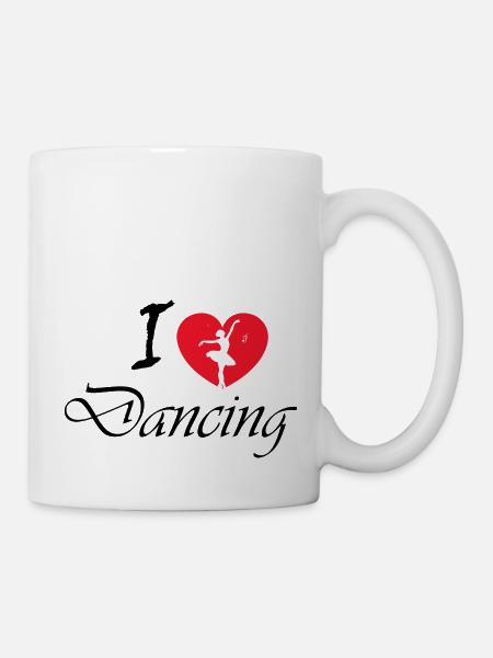 Dancing Dance Music - Mug - white