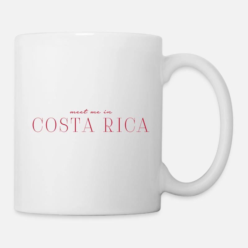 J’adore le Costa Rica - Mug blanc - blanc