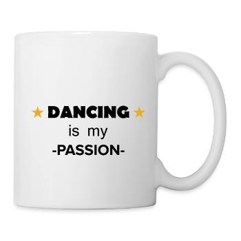 Danse Musique de danse - Mug blanc - blanc - Droite