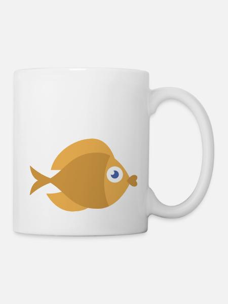Meerestiere - Tasse - Weiß