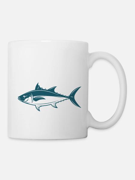 Meerestiere - Tasse - Weiß