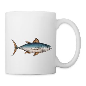 Meerestiere - Tasse - Weiß - Rechts