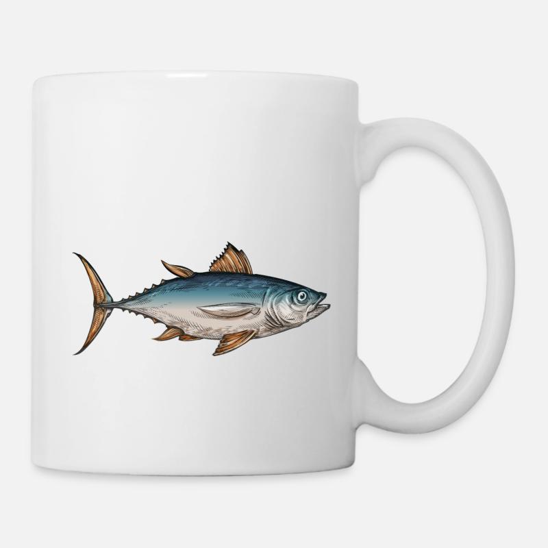 Meerestiere - Tasse - Weiß