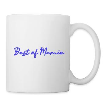 OMA. MUTTERTAG. ALLES GUTE ZUM GEBURTSTAG OMA. ICH LIEBE DICH - Tasse - Weiß - Rechts