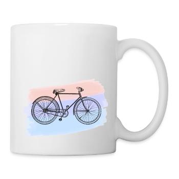 Bicyclette - Mug blanc - blanc - Droite