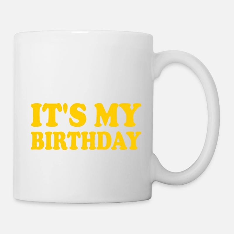 It's my birthday - Mug blanc - blanc