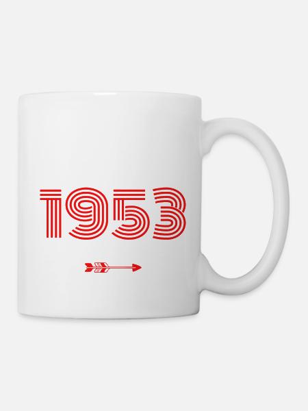 Jahrgang 1953 - Tasse - Weiß