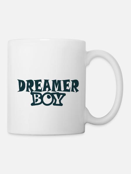 DREAMER BOY - Mug blanc - blanc