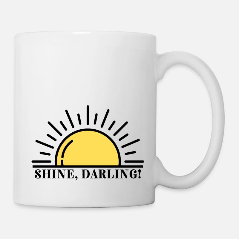 Shine Darling - Mug - white