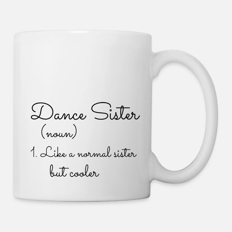 Dancing Dance Music - Tasse - Weiß