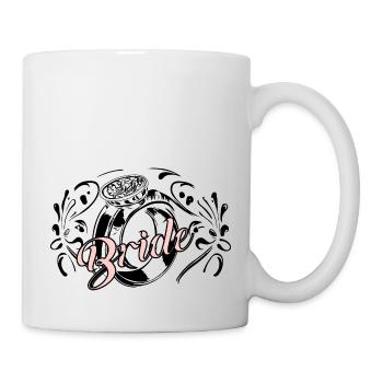 BRAUT, TSHIRT - Tasse - Weiß - Rechts