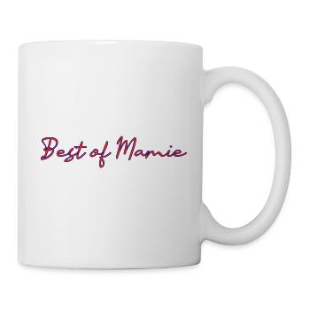 OMA. MUTTERTAG. ALLES GUTE ZUM GEBURTSTAG OMA. ICH LIEBE DICH - Tasse - Weiß - Rechts