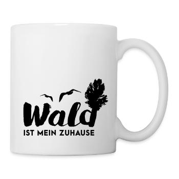 Im Wald - Tasse - Weiß - Rechts