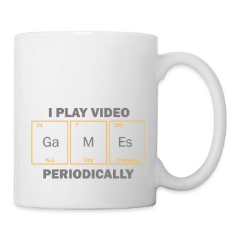 IPlayPeriodically - Mug blanc - blanc - Droite