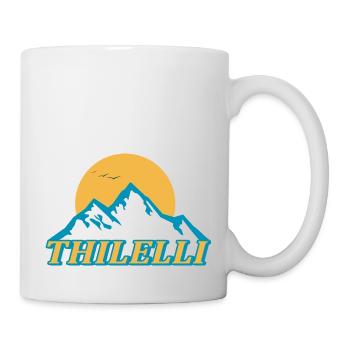 logo THILELLI - Mug blanc - blanc - Droite