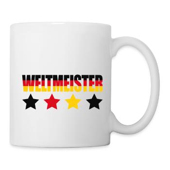 Weltmeister - Tasse - Weiß - Rechts