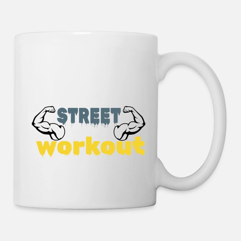 Street Workout - Mug - white
