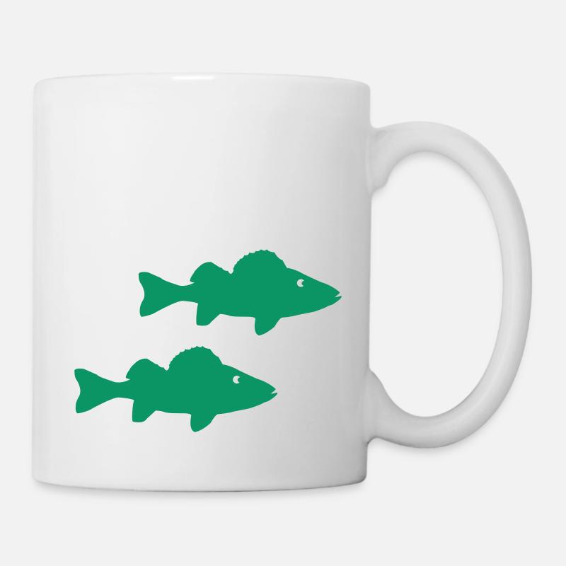 fische - Tasse - Weiß