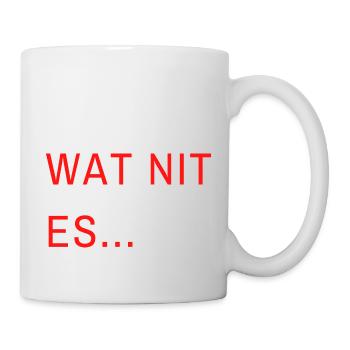 wat nit es1 - Tasse - Weiß - Rechts