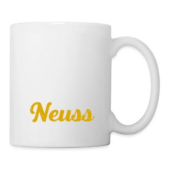 Hier Geboren Hier Aufgewachsen Neuss Ist Meine Hei - Tasse - Weiß - Rechts