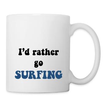 SURFEN - Tasse - Weiß - Rechts