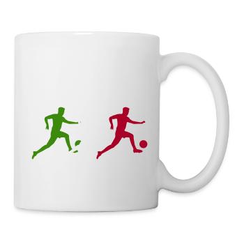Football Players Italy - Mug - white - Right