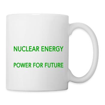 nuclear energy - Tasse - Weiß - Rechts