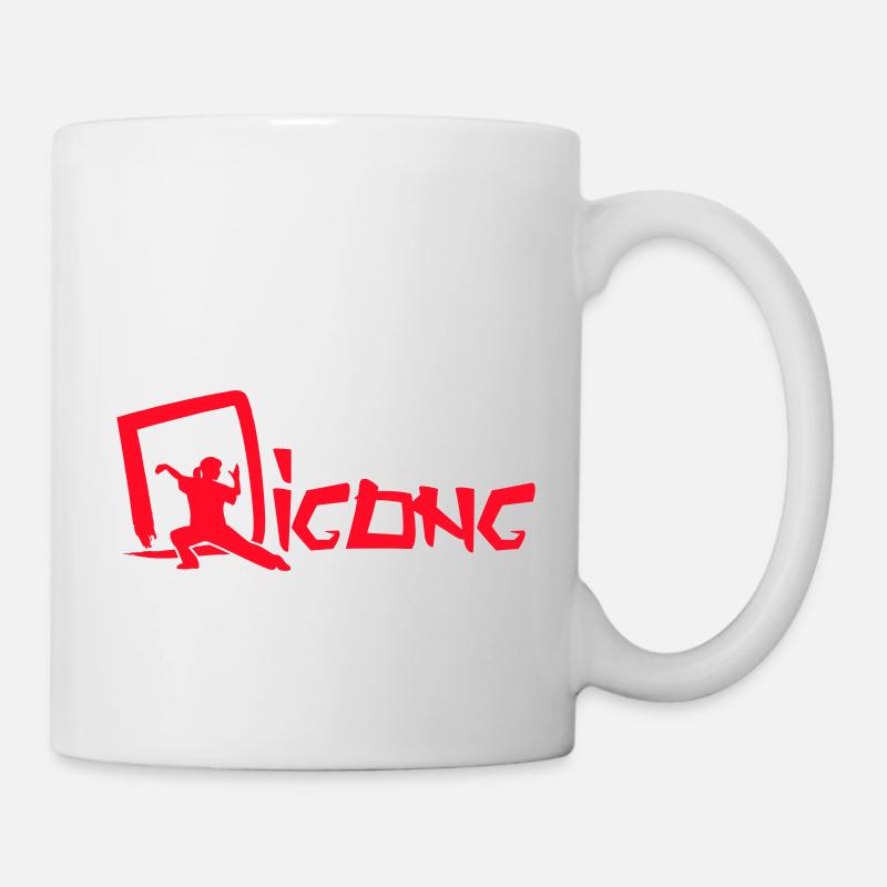 Logo du Qigong - Mug blanc - blanc