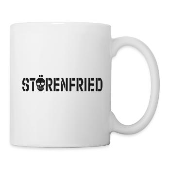 Störenfried Totenkopf - Tasse - Weiß - Rechts