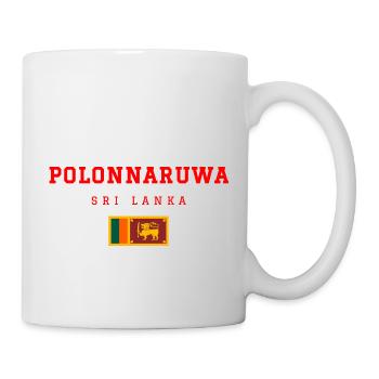 Polonnaruwa Sri Lanka - Tasse - Weiß - Rechts