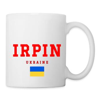 Irpin, Ukraine - Mug blanc - blanc - Droite
