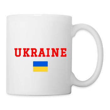 ukraine - Tasse - Weiß - Rechts
