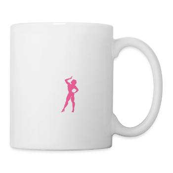 pumping beauty white - Mug - white - Right