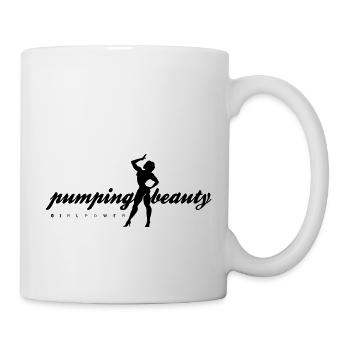 Pumping Beauty Lettering - Mug - white - Right