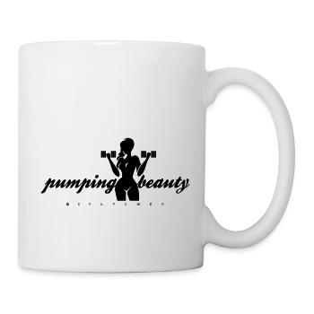 Pumping Beauty Solid Color - Mug - white - Right