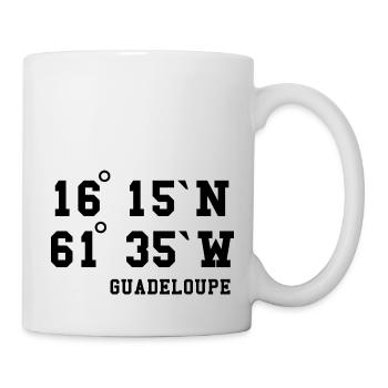 Guadeloupe Caribbean Island Vacation Idea - Mug - white - Right