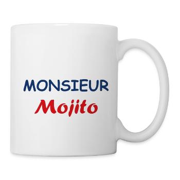 Monsieur mojito - Mug blanc - blanc - Droite