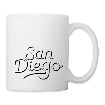 San Diego - Mug blanc - blanc - Droite