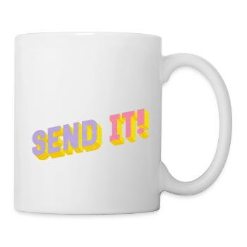SEND IT! - Tasse - Weiß - Rechts