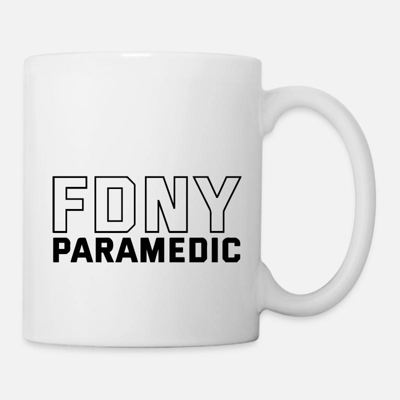 FDNY Paramedic - Tasse - Weiß