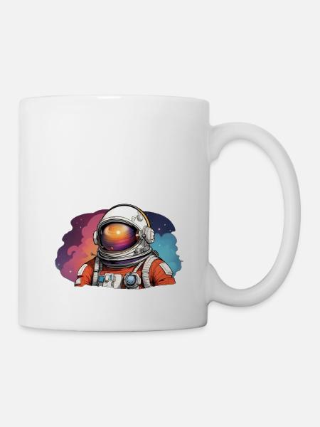 Astronaut - Tasse - Weiß