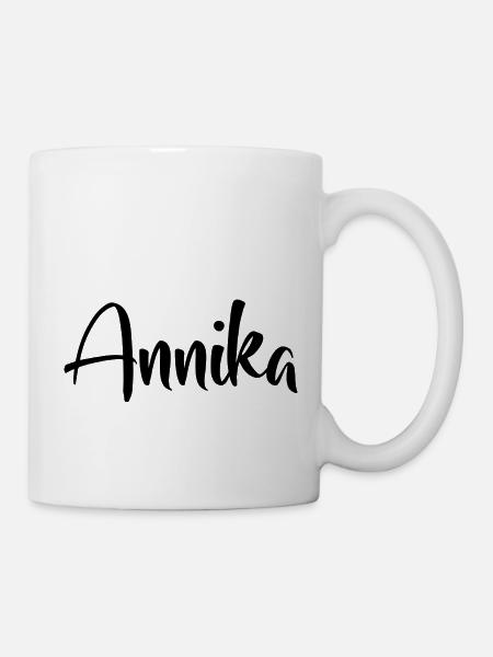 Vorname - Annika - Tasse - Weiß